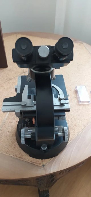 Microscopio Karl Zanger Wetzlar