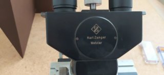 Microscopio Karl Zanger Wetzlar