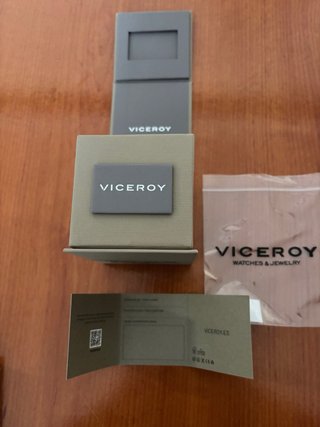Colgante Viceroy Doble Aro Oro y Plata