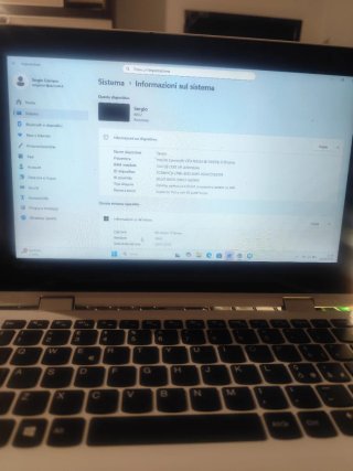 Lenovo Yoga 310-11IAP 11.6 Argento/Bianco