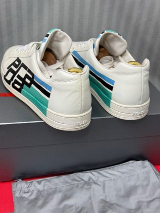 Zapatillas Prada Down Town Blancas Talla 44