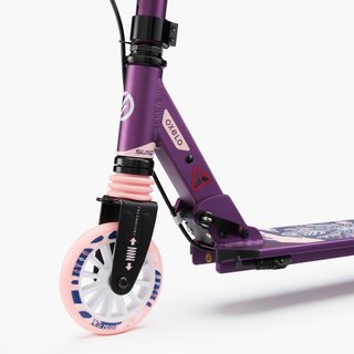 Patinete Ajustable Scooter Niños Oxelo MID5 Morado con