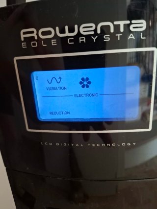 Rowenta Eolo Crystal Ventilatore Funzionante