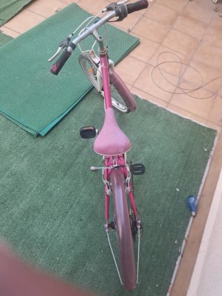 Bicicleta infantil rosa