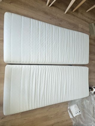Utaker cama nido madera + 2 colchones