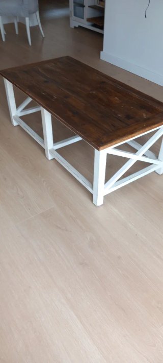 Mesa de centro rústica madera PRECIO NO NEGOCIABLE