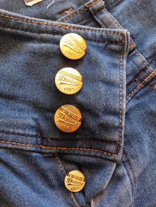 Jeans Donna Terranova Blu