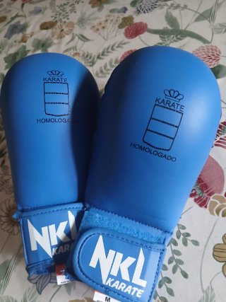 Protecciones Karate NKL Azul