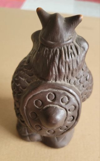 Vikingo Terracota Hecho a Mano