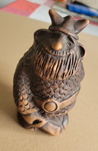 Vikingo Terracota Hecho a Mano
