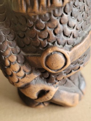 Vikingo Terracota Hecho a Mano