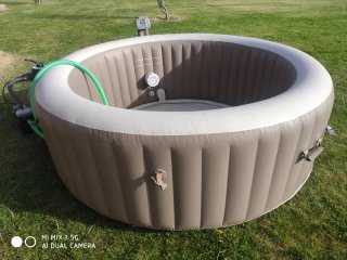 Spa Intex para 4 adultos con filtro monoblock