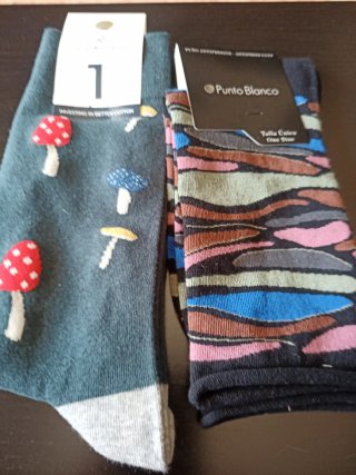 Calcetines Punto Blanco Hombre Talla Única