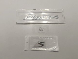 Emblema Porsche "Macan S"