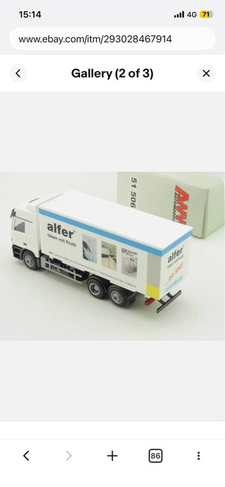AWM 51 506 MB Actros Alfer H0 1:87