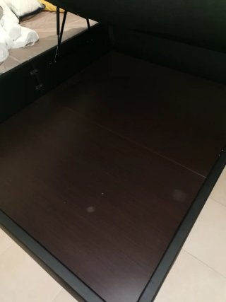 Canapé Pikolin 150x190cm Negro Piel Sintética