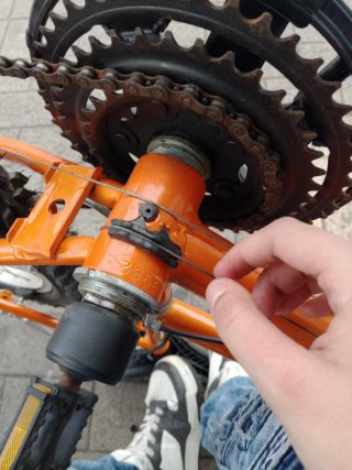Bicicleta Montaña Naranja