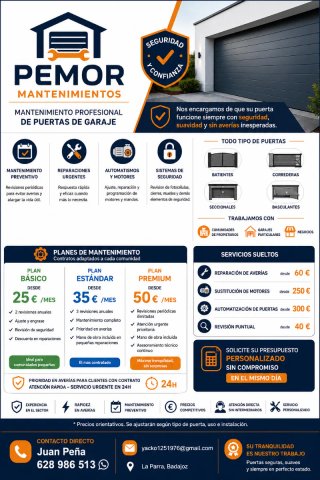 Mantenimiento de puertas automaticas
