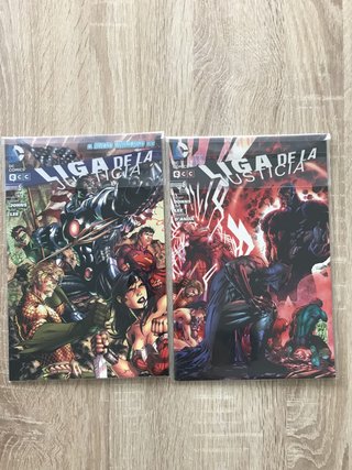 Cómics de la Liga de la Justicia números 1 al 6