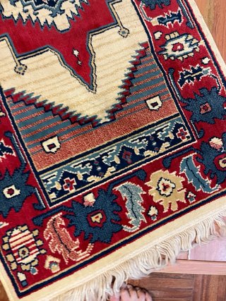 Tappeto in lana vergine 146x75