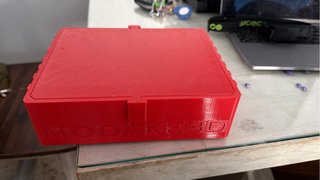 Caja bandejas pesca 3D Modake