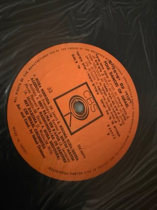 Vinilo Folk Dances of Israel CBS