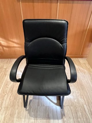 15 Sillas de oficina negras