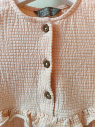Vestido bebé niña 9-12 meses marca Primark
