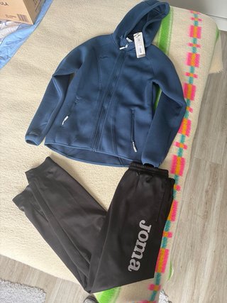 Conjunto Joma Chándal Azul y Negro