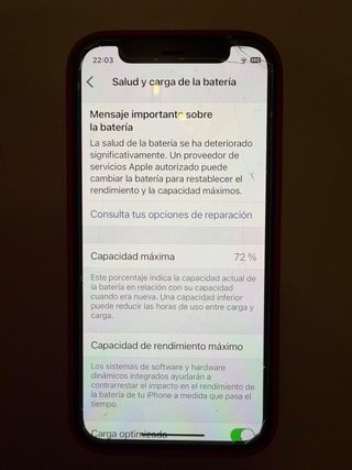 iPhone 12 mini 64GB gris espacial.