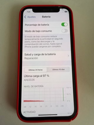 iPhone 12 mini 64GB gris espacial.