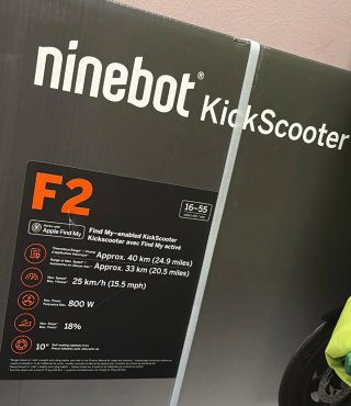 4 Patinete eléctrico Ninebot