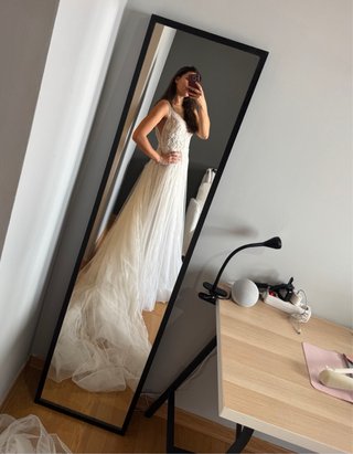 Vestido de Novia Encaje Blanco