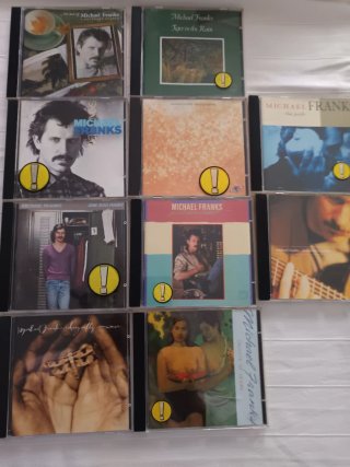 10 CDs Michael Franks Jazz