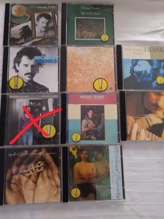 9CDs Michael Franks Jazz