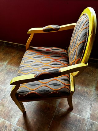 Sillón/butaca barroco estilo Luis XVI