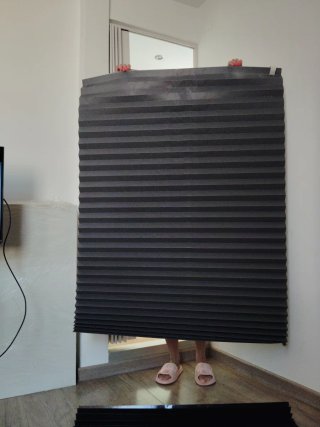 Estor SCHOTTIS IKEA gris oscuro 100x190