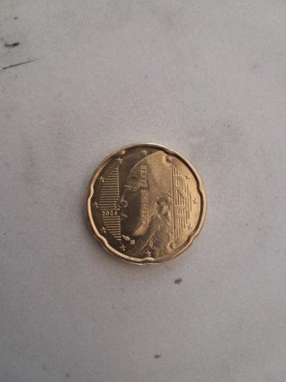 Moneda 20 céntimos Josephine Baker 2024