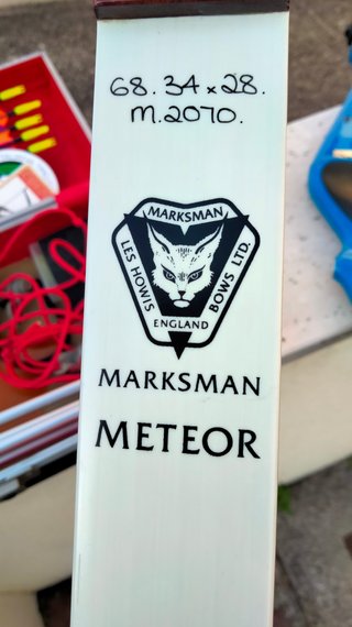 Arco Marksman Meteor con accessori