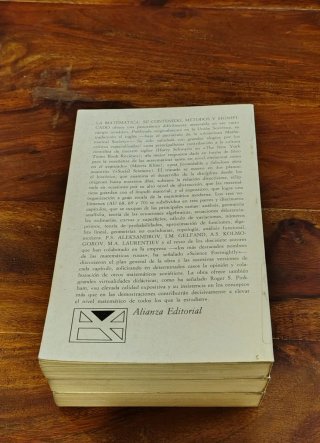 ALEKSANDROV - LA MATEMATICA SU CONTENIDO, METODO