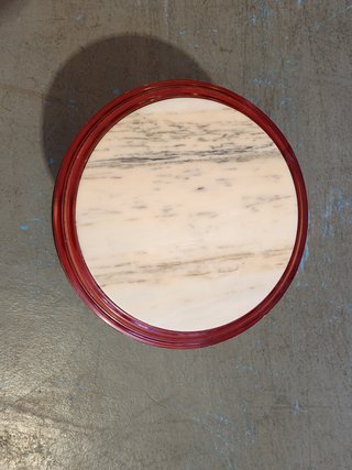 MESA AUXILIAR / MÁRMOL MADERA