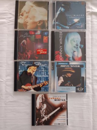 Johnny Winter 7 CDs Blues