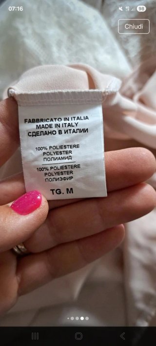 Vestito Kontatto pizzo donna taglia unica