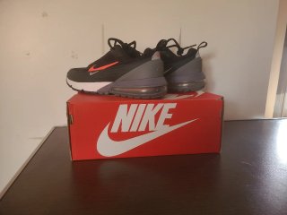 Zapatillas Nike Air Max Negras Naranja