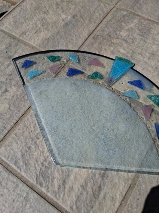 Applique Vetro Murano Multicolor