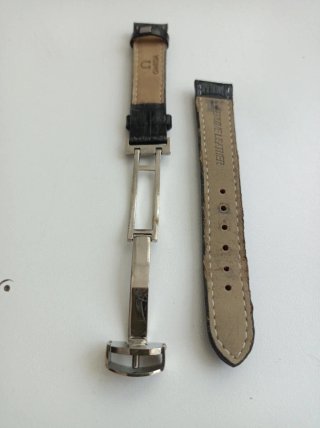 Cierre de reloj Omega negro