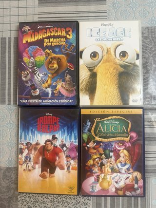 Películas Disney DVD (Español)