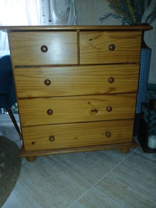 Cajonera de madera