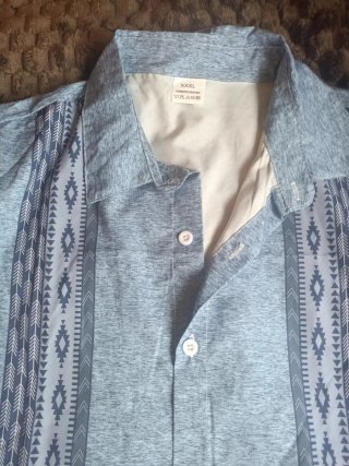 Camisa Verano Caballero Estilo Étnico XXXL