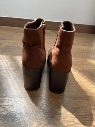 Botines marrones con plataforma
